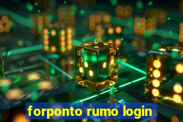 forponto rumo login